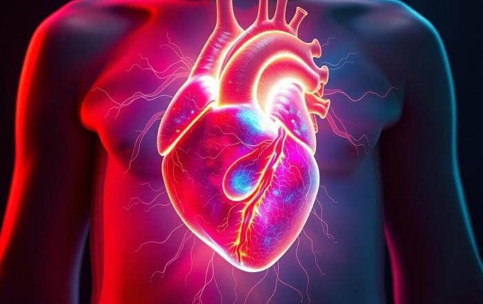 Immagine stilizzata di bambino con immagine del cuore in evidenza