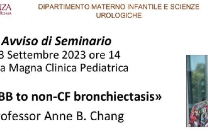 Immagine con titolo del seminario e info su professore